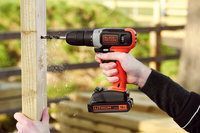 Дрель-шуруповерт аккумуляторная BLACK+DECKER BCD001C1