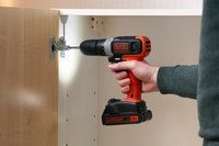 Дрель-шуруповерт аккумуляторная BLACK+DECKER BCD001C1