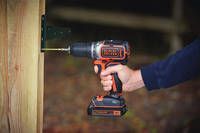 Дрель-шуруповерт аккумуляторная бесщеточная BLACK+DECKER BL186KB