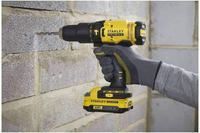 Дрель-шуруповерт аккумуляторная бесщеточная ударная STANLEY FATMAX SFMCD711C2K