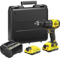 Дрель-шуруповерт аккумуляторная бесщеточная ударная STANLEY FATMAX SFMCD715D2K