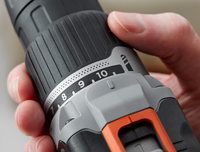 Дрель-шуруповерт аккумуляторная ударная BLACK+DECKER BCD003C1