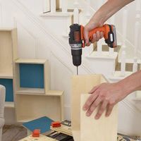 Дрель-шуруповерт аккумуляторная бесщеточная ударная BLACK+DECKER BDCHD12S1