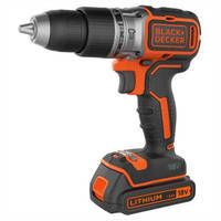 Дрель-шуруповерт аккумуляторная бесщеточная ударная BLACK+DECKER BL188KB