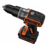 Дрель-шуруповерт аккумуляторная бесщеточная ударная BLACK+DECKER BL188KB
