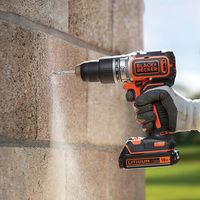 Дрель-шуруповерт аккумуляторная бесщеточная ударная BLACK+DECKER BL188KB
