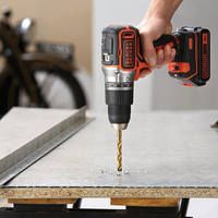 Дрель-шуруповерт аккумуляторная бесщеточная ударная BLACK+DECKER BL188KB