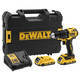 Дрель-шуруповерт аккумуляторная бесщеточная ударная DeWALT DCD709D2T