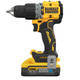 Дрель-шуруповёрт аккумуляторная бесщеточная ударная DeWALT DCD805H2T