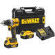 Дрель-шуруповёрт аккумуляторная бесщеточная ударная DeWALT DCD805P2T