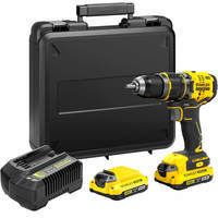 Дрель-шуруповерт аккумуляторная бесщеточная ударная STANLEY FATMAX SFMCD721D2K