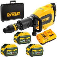 Молоток отбойный аккумуляторный бесщеточный SDS-MAX DeWALT DCH911X3