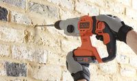 Перфоратор аккумуляторный SDS-Plus BLACK+DECKER BCD900D1S