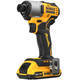 Шуруповерт ударный аккумуляторный бесщеточный DeWALT DCF840D2T
