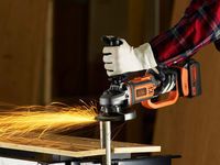 Шлифмашина угловая - болгарка аккумуляторная BLACK+DECKER BCG720N