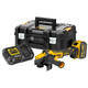 Шлифмашина угловая - болгарка аккумуляторная бесщеточная DeWALT DCG409T1