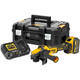 Шлифмашина угловая - болгарка аккумуляторная бесщеточная DeWALT DCG409VST1