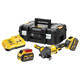 Шлифмашина угловая - болгарка аккумуляторная бесщеточная DeWALT DCG418T2