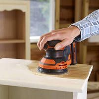 Шлифмашина эксцентриковая аккумуляторная BLACK+DECKER BDCROS18