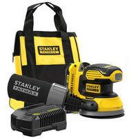 Шлифмашина эксцентриковая аккумуляторная бесщеточная STANLEY FATMAX SFMCW220D1S