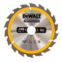 Пильный диск СONSTRUCTION DeWALT DT1943