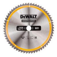 Пильный диск СONSTRUCTION DeWALT DT1960