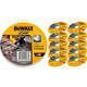 Набор отрезных дисков HIGH PERFORMANCE DeWALT DT43972