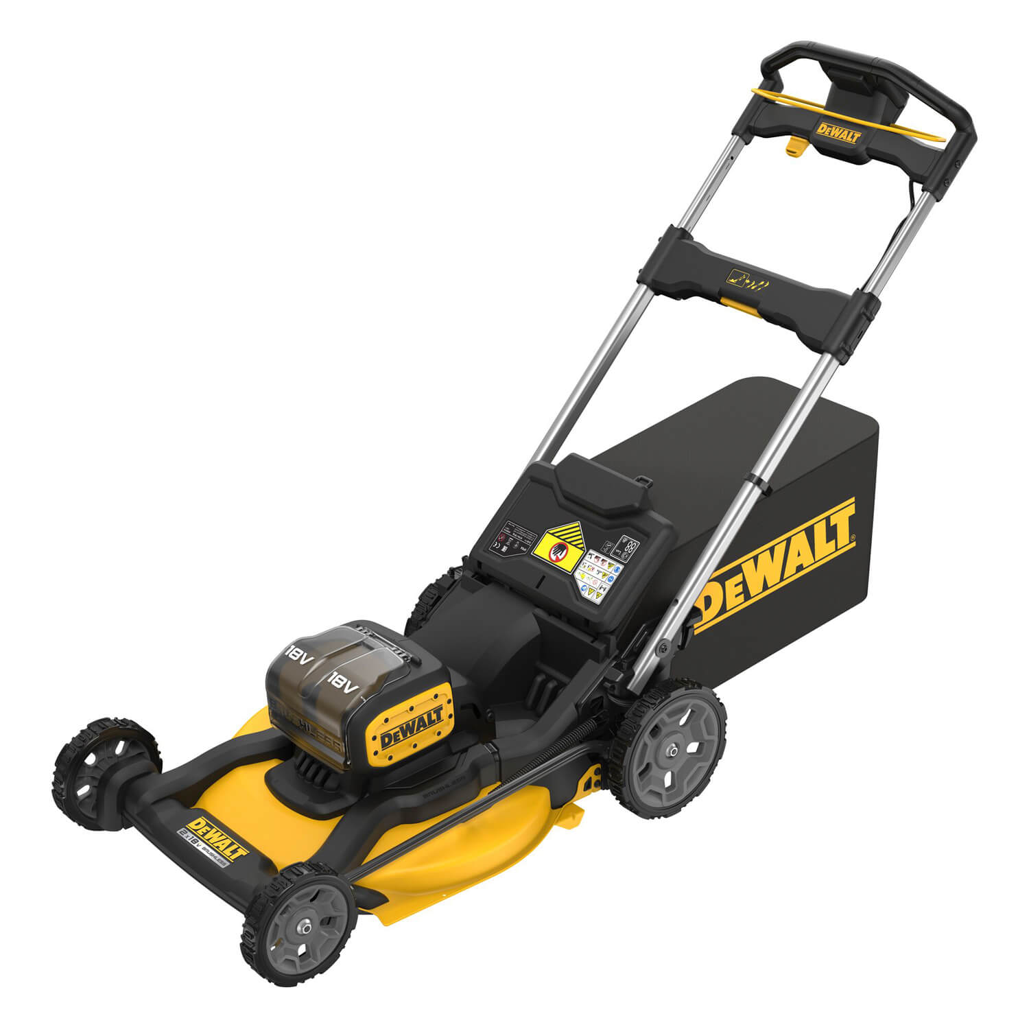 Газонокосилка аккумуляторная бесщеточная DeWALT DCMWP134N