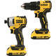 Набор из двух инструментов бесщеточных DeWALT DCK2062D2T