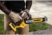 Аккумуляторная цепная мини-пила бесщеточная DeWALT DCMPS520N