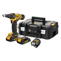 Аккумуляторный заклепочный пистолет бесщеточный DeWALT DCF403D2GT
