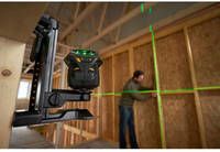 Уровень лазерный FatMax®MultilineGreen трехлучевой плоскостной самовыравнивающийся, чемодан STANLEY FMHT1-77356