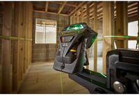 Уровень лазерный FatMax®MultilineGreen трехлучевой плоскостной самовыравнивающийся, чемодан STANLEY FMHT1-77356