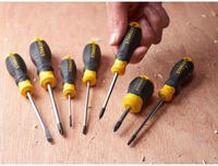 Отвертка Cushion Grip под шлиц Ph1 с длиной жала 75 мм STANLEY STHT16155-0