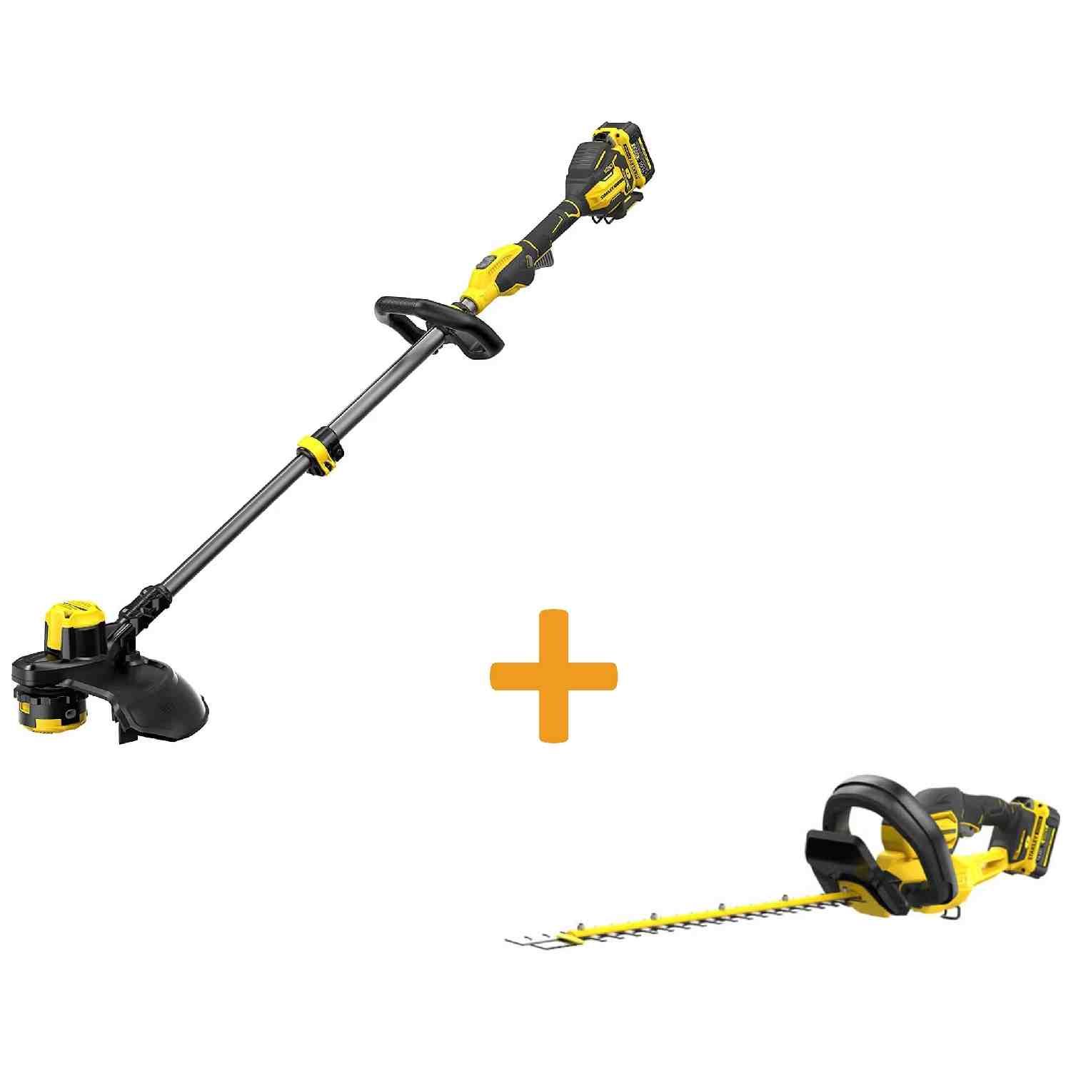 Триммер аккумуляторный бесщёточный STANLEY FATMAX SFMCSTB933M+SFMCHT855M1