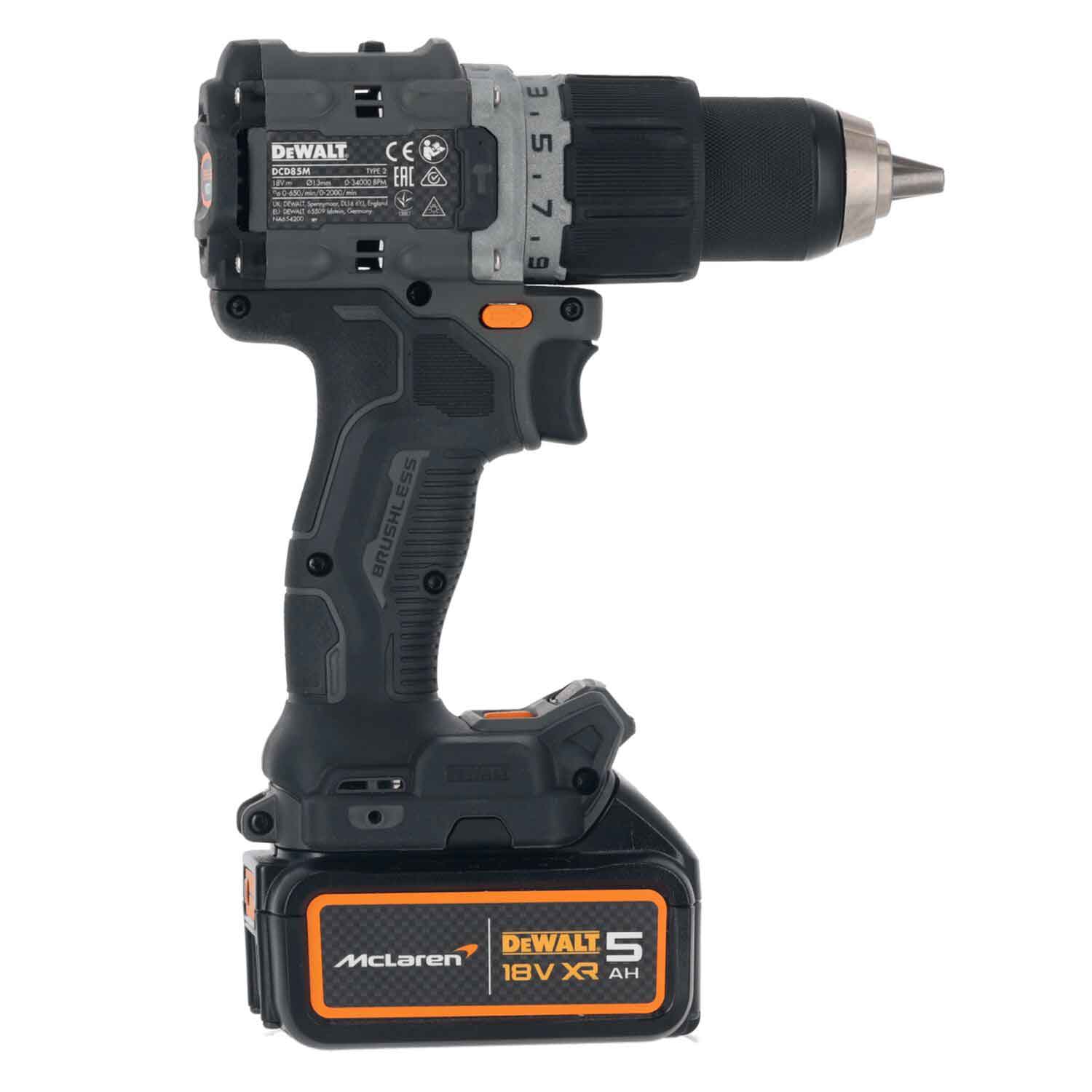 Дрель-шуруповёрт ударная McLaren F1 TEAM LIMITED EDITION DeWALT DCD85MP2T