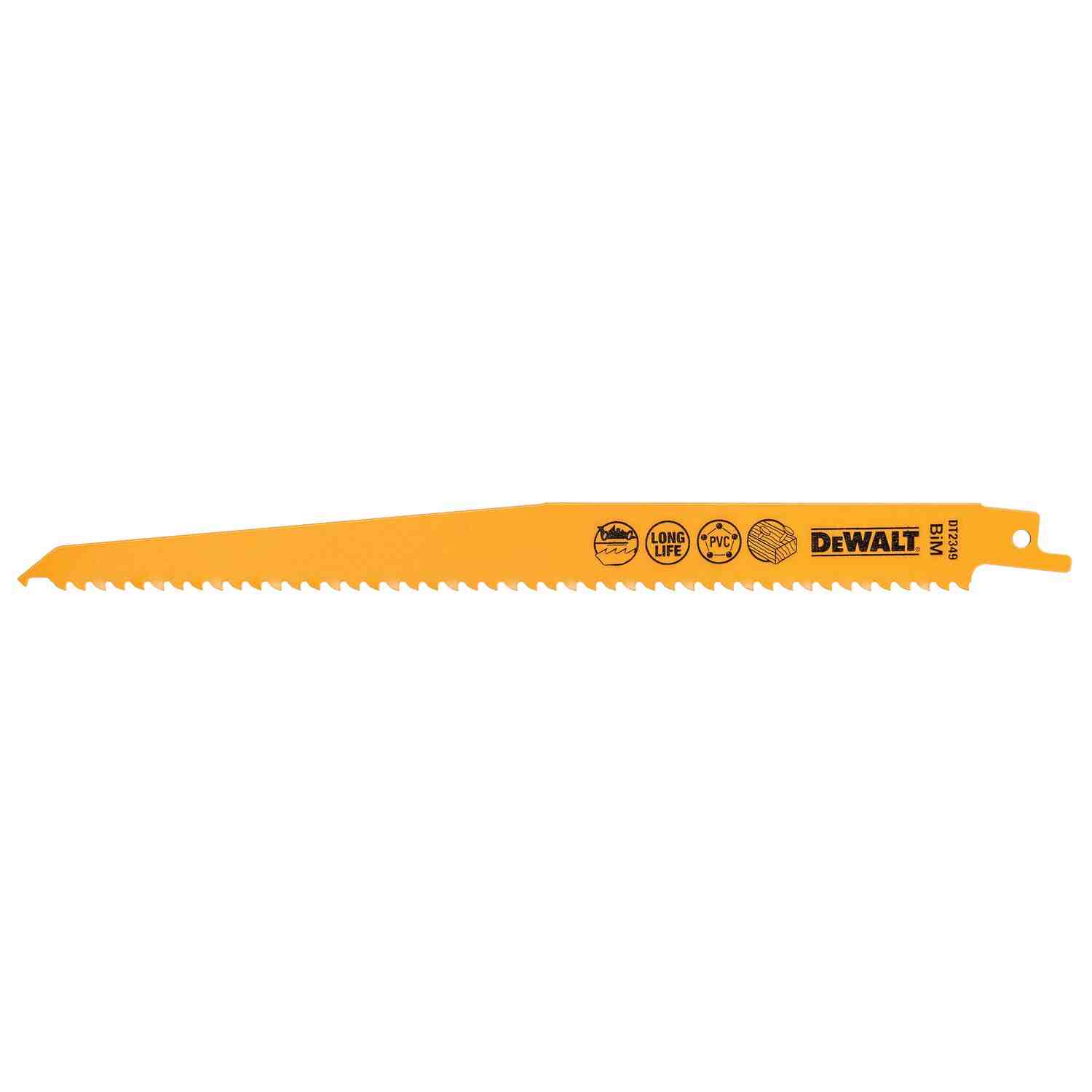 Полотно пильное DeWALT, BiM, для сабельных пил DeWALT DT2320