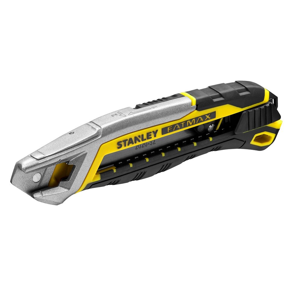 Нож FatMax Integrated Snap Knife длиной 165 мм с лезвием шириной 18 мм с отламывающимися сегментами STANLEY FMHT10594-0