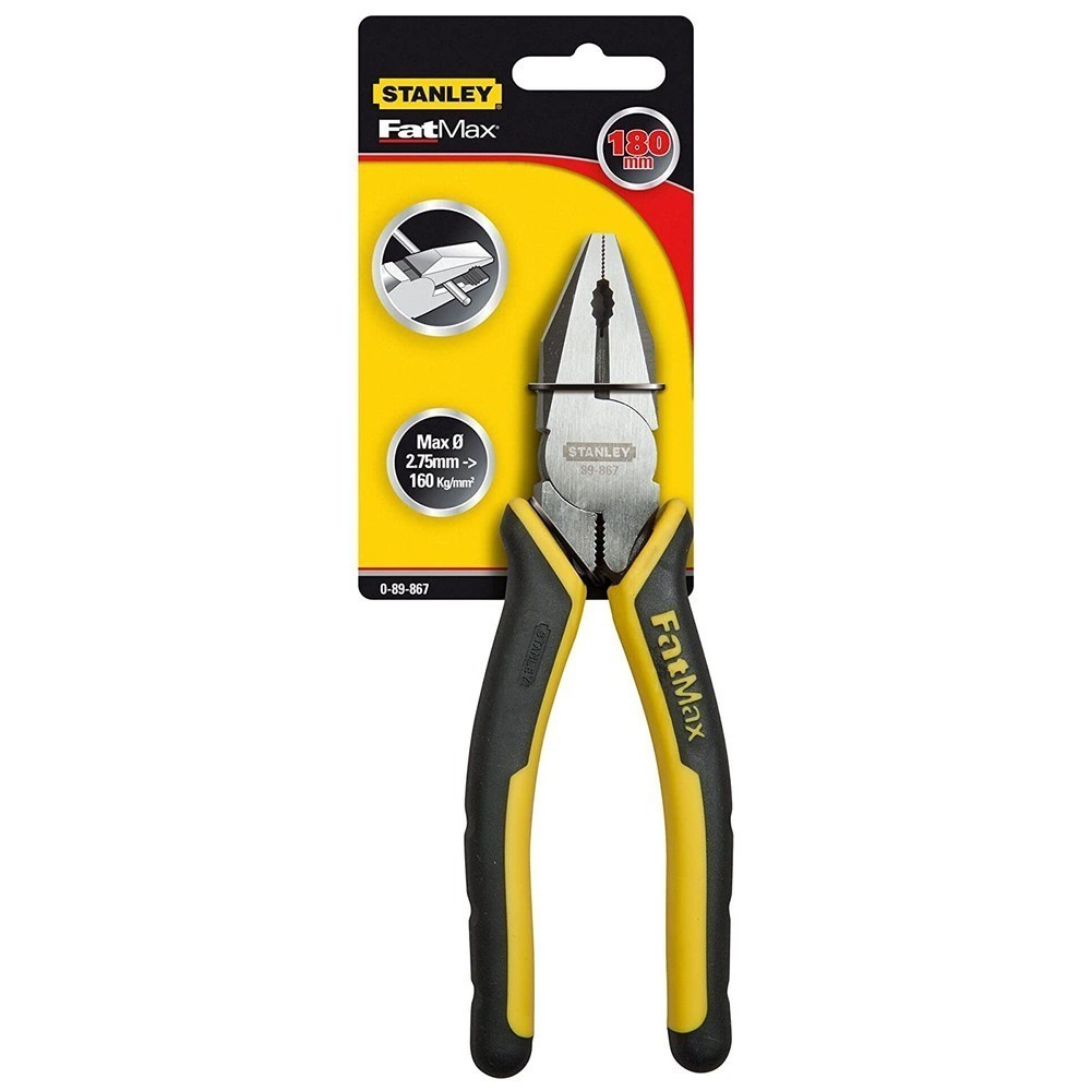 Плоскогубцы FatMax® комбинированные длиной 180 мм STANLEY 0-89-867
