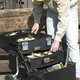 Ящик профессиональный FatMax Mobile Work Station Cantilever, размеры 549x733x413мм,с колесами STANLEY 1-94-210