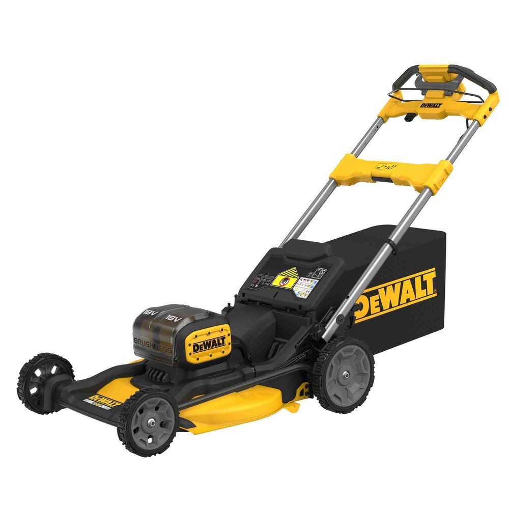 Газонокосилка аккумуляторная самоходная бесщёточная DeWALT DCMWSP156KIT