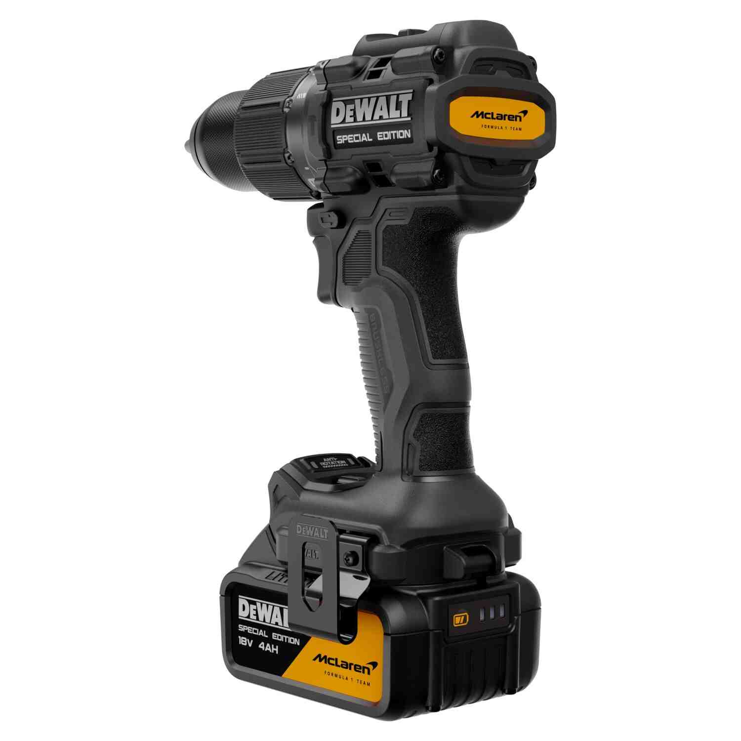 Дрель-шуруповёрт ударная McLaren F1 TEAM SPECIAL EDITION DeWALT DCD86MM1T
